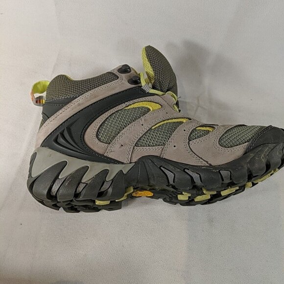 Merrell Passage Ventilator Mid Grey/Sage Green Hiking Boots Women's 7.5 J83652 - Picture 12 of 14